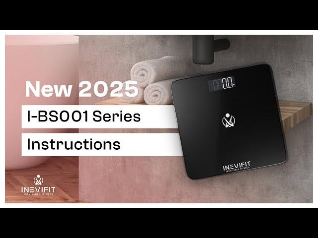 INEVIFIT Bathroom Scale I-BS001 Instructions