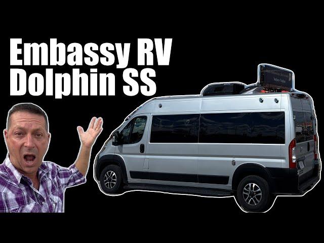 ALL NEW 2025 Embassy RV Dolphin SS Special Edition Class B RV on Non-Extended ProMaster 3500