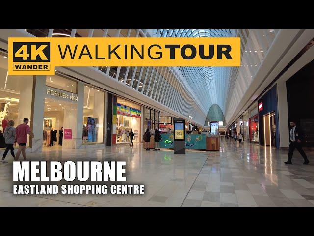 Eastland Shopping Centre Walking Tour in Melbourne, Australia (4K 60fps)