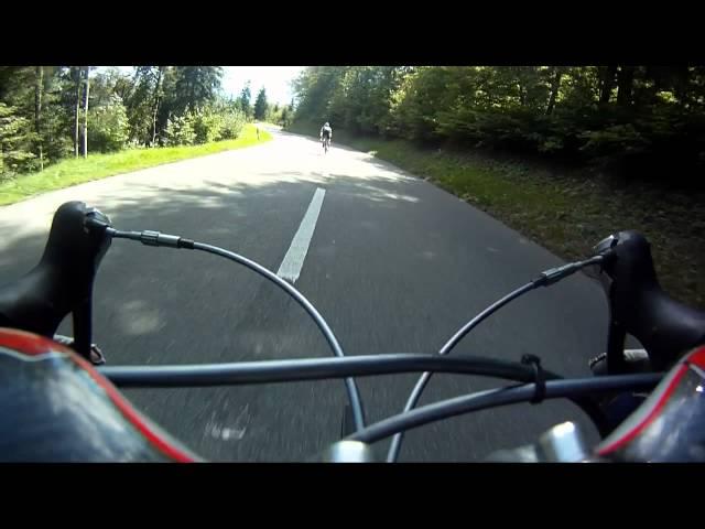 Road bike crash - Chute à vélo - Suisse