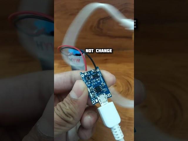 9V Battery to Charge charging model