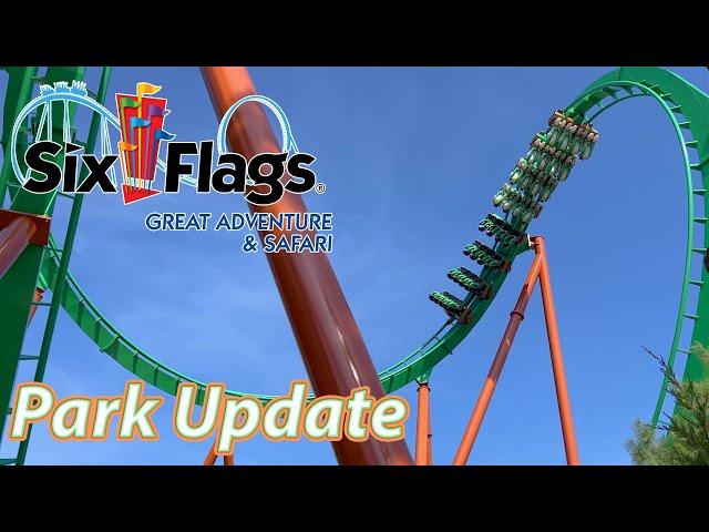 Six Flags Great Adventure Opening Day | Park Update | April 2nd, 2022