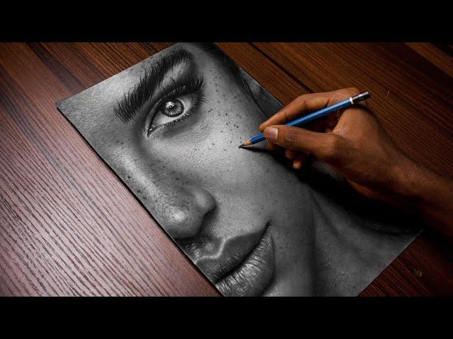 TRYING HYPER REALISM FOR THE FIRST TIME | HYPER REALISTIC DRAWING TUTORIAL FOR BEGINNERS