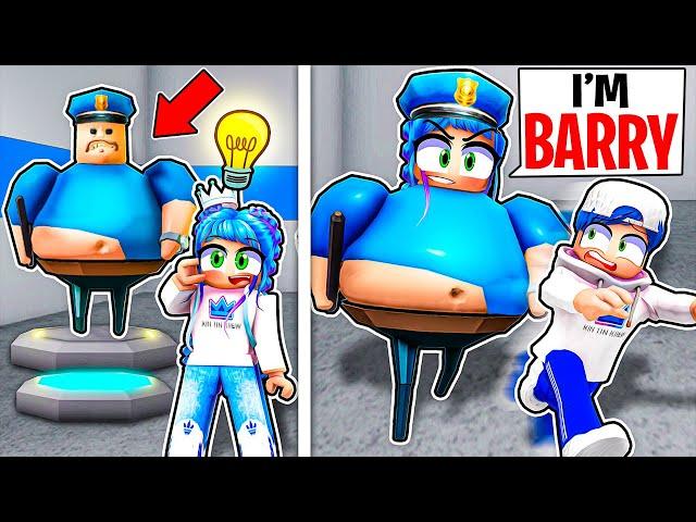 Playing As BARRY in BARRY'S PRISON RUN in Roblox! (But I Got HACKED!)