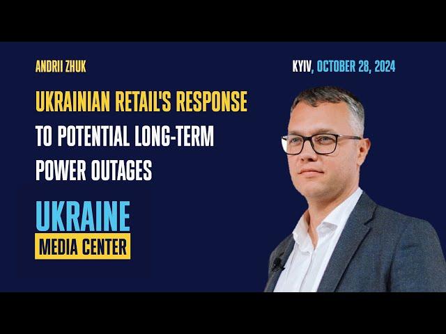 Ukrainian retail's response to potential long-term power outages