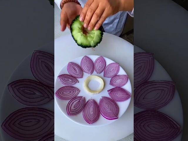 best vegetable cutting design #foodlover #kitchen #fooddesign