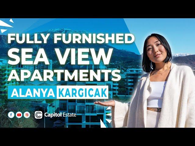 Fully furnished Sea View apartments in Alanya, Turkey