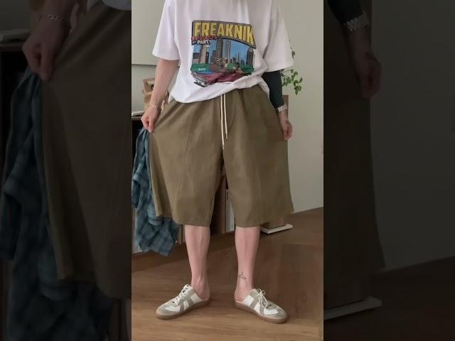 2025 여름 트렌드는 버뮤다 팬츠로 시작된다 #남친룩