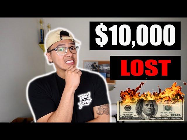 How I Lost OVER $10k on Amazon FBA (Revealing MY FAILED Products)