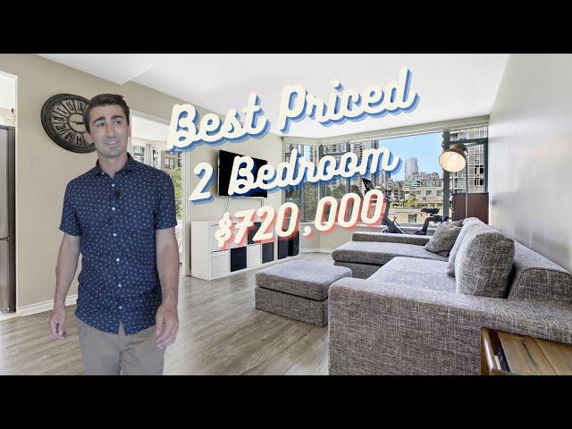 What does $720,000 buy in YALETOWN? (Vancouver Condo Tour - Junior 2 Bedroom)