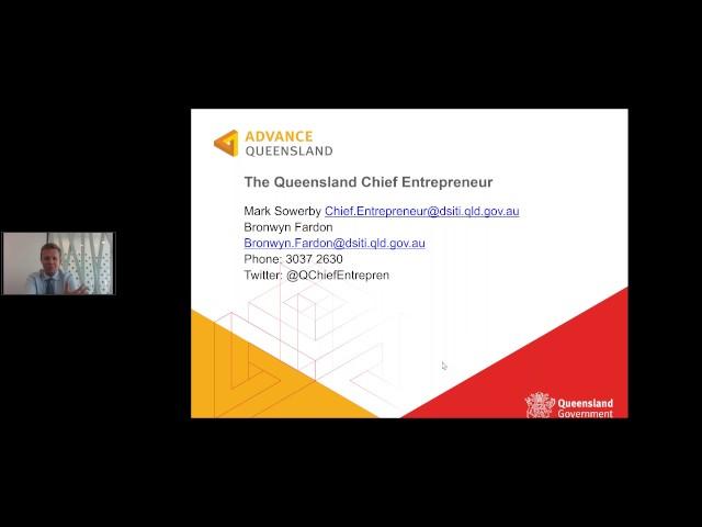 Meet Queensland's Chief Entrepreneur