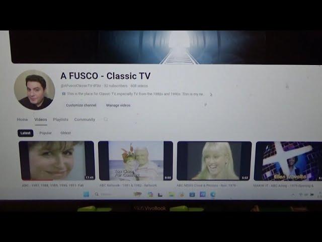 A FUSCO - My New YouTube Channel - "A FUSCO - Classic TV"