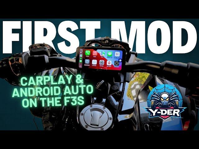 Installing Apple CarPlay & Android Auto on the Can-Am Spyder F3S - Carpuride W603D