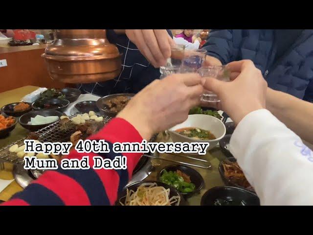 Wife Life Diary [EP.2] Korean-in-laws wedding anniversary [sub/자막]