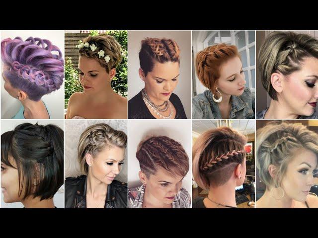 Most Popular Hairstyles for Short Hair || European Fashion hairstyle