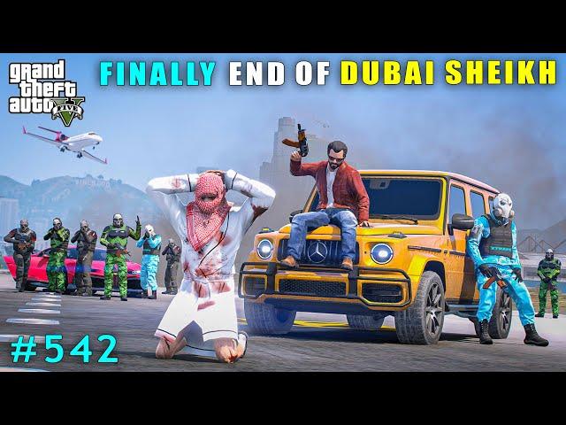 Michael Ends Dubai Sheikh With Bodyguards | Gta V Gameplay