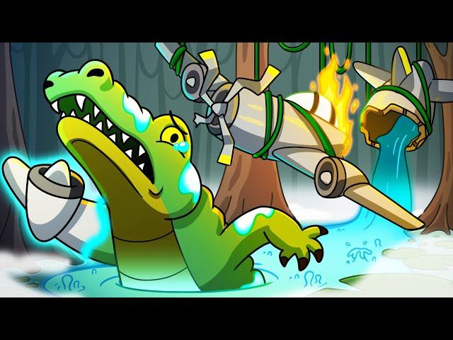 The DARK ORIGIN of BOMBARDIRO CROCODILO... (Cartoon Animation)