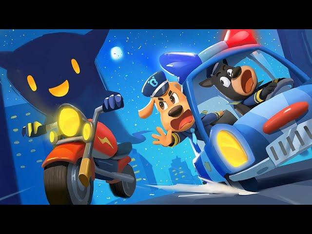 Ghost Motorbike | Monster Cartoon | Police Cartoon | Kids Cartoon | Sheriff Labrador