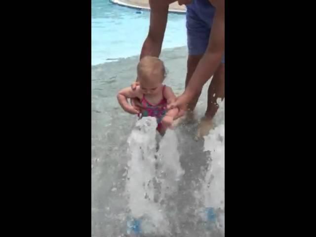 Leighton- first day at Carmel pool