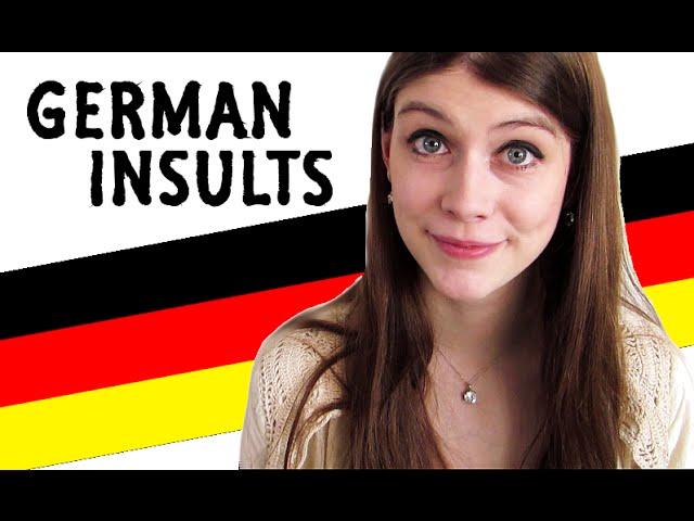 Funny GERMAN INSULTS (with translations)