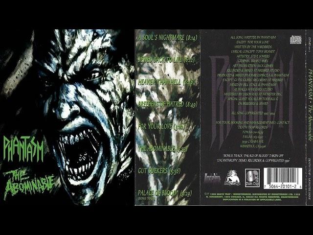 Phantasm | US | 1995 | The Abominable | Full Compilation | Death Metal | Rare Metal Album