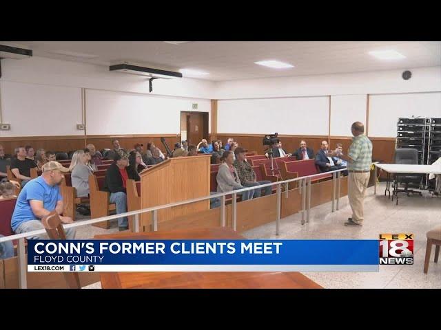 Conn's Former Clients Meet