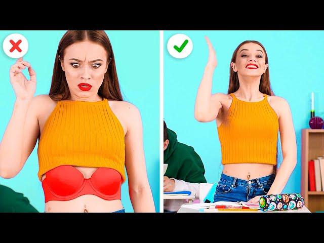 DICAS DE BELEZA ENGRAÇADAS QUE SALVARÃO SUA VIDA || DIYs - Roupas e beleza por 123 GO! GOLD