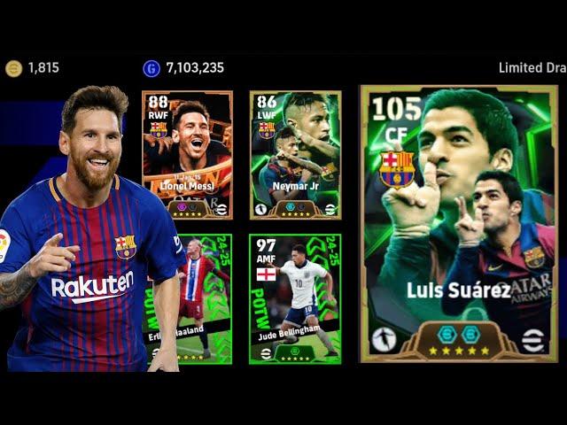 New Featured!  MSN 100 Coins Pack Opening! Efootball 2025 Mobile | 108 EPIC Lionel Messi 