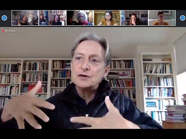 IAH Zoom Talks: Judith Butler