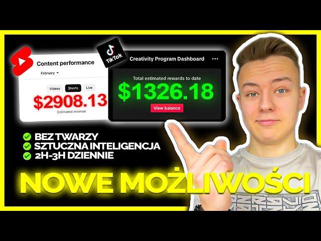 Jak ZARABIAĆ na KRÓTKICH FILMACH w 2024 ROKU? TikTok Creativity Program. YouTube Shorts.