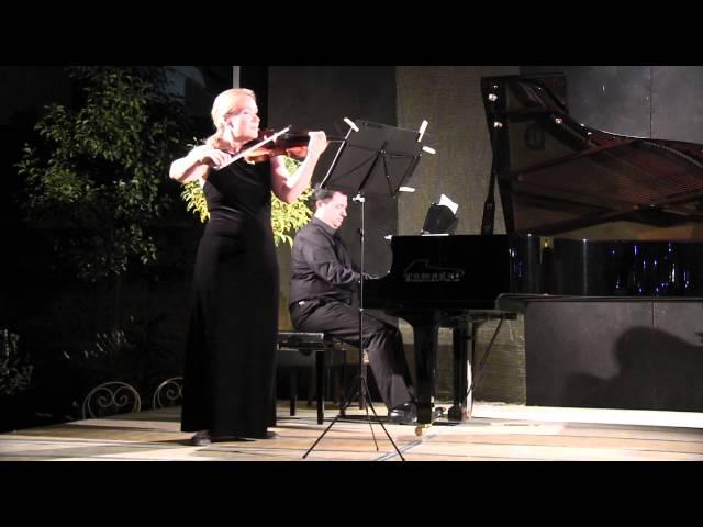 19 July 2015 - 21.15 - L. Janáček: Sonata - Lucia Hall, violino; Giacomo Battarino, pianoforte