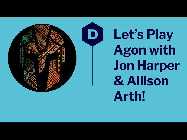 Let’s Play AGON - tabletop RPG playthrough with John Harper and Allison Arth