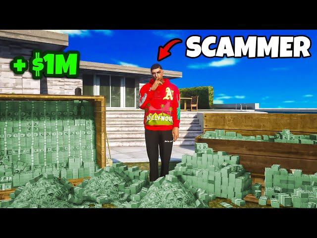 Making MILLIONS By SCAMMING In GTA 5 RP..