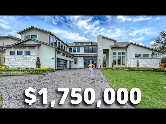 INSIDE A $1,750,000 CUSTOM LUXURY MODERN CONTEMPORARY IN HOUSTON TEXAS FOR SALE | 5000+ SqFt