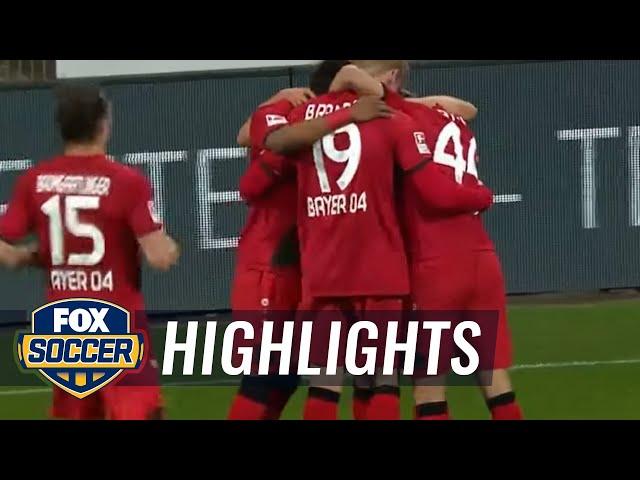 Kevin Volland doubles the lead for Bayer Leverkusen | 2016-17 Bundesliga Highlights