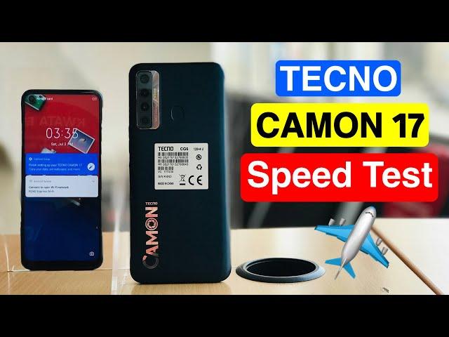 Tecno Camon 17 (cg6) Speed Test || YouGtech