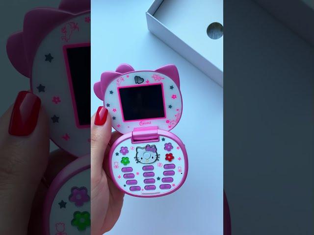 Unboxing HELLO KITTY Unlocked K688 Flip Mini Phone  #hellokittyphone