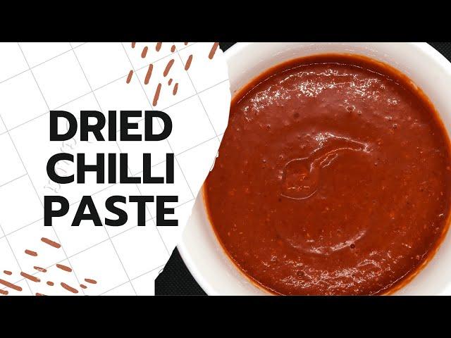 Dried Chilli Paste | Easy Recipe | Kitchen Journey | JS World Studio