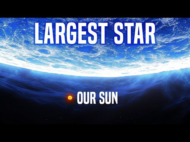 New Largest Star in the Universe Discovered - 3D Size Comparison