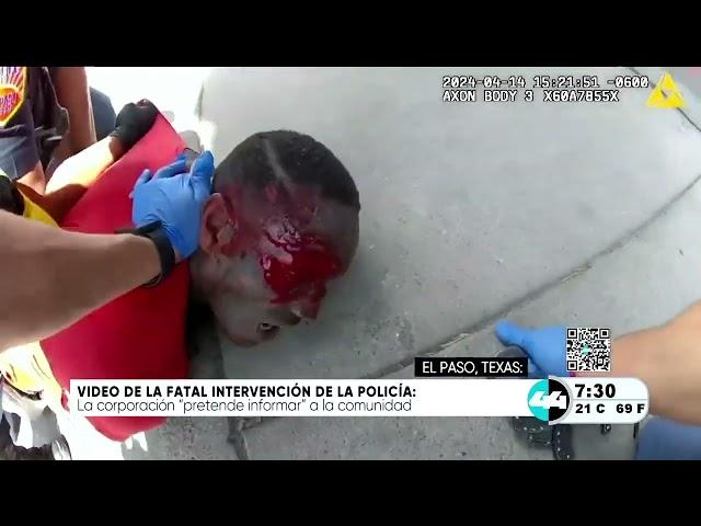 Video de la fatal intervención de la policía