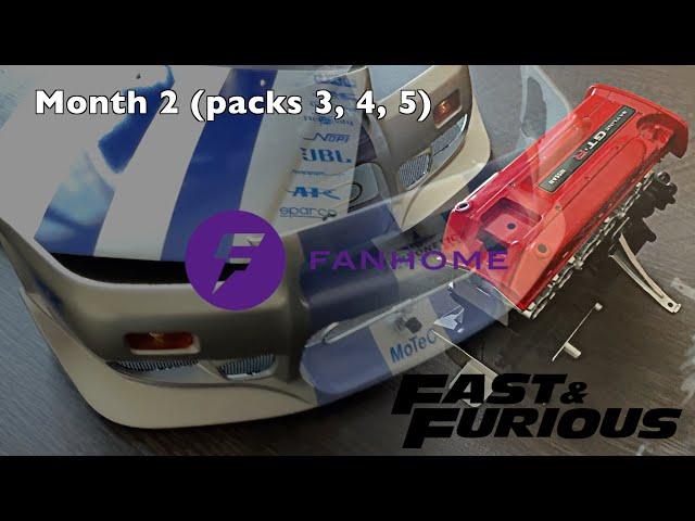 Fanhome Fast & Furious Nissan Skyline GT-R - Pack 2 - Stages 3-5