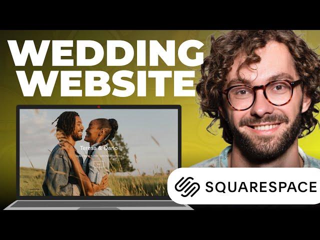 How To Make Wedding Website on Squarespace - Full Tutorial