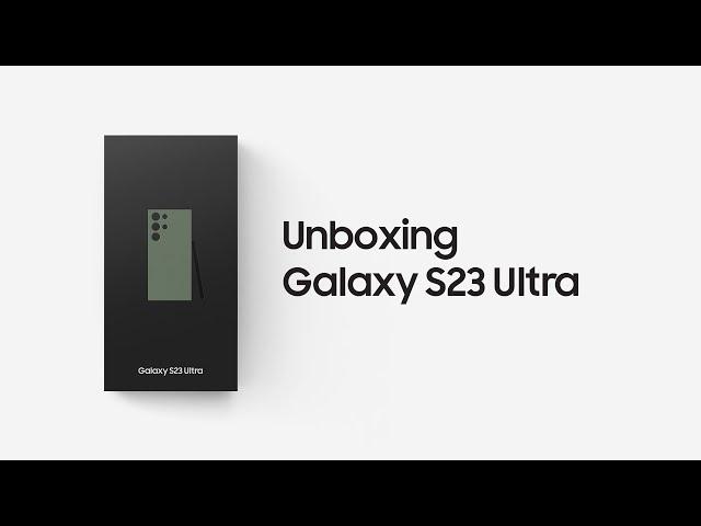 Galaxy S23 Ultra: Unboxing Oficial | Samsung Portugal