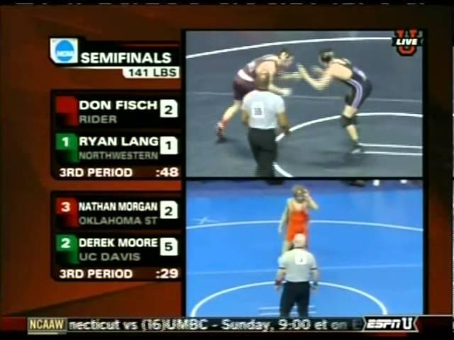 Part 2:  Derek Moore, UC Davis vs. Ryan Lang, Northwestern