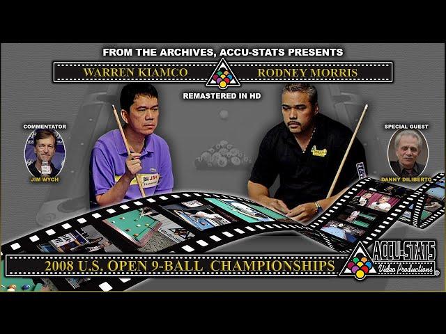 9-Ball - RODNEY MORRIS vs WARREN KIAMCO - 2008 US Open 9-Ball Championship