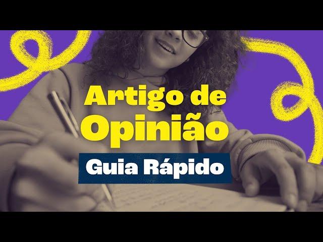 Como Escrever um Artigo de Opinião?