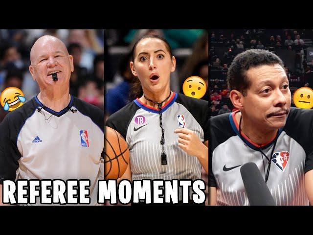 NBA Referee Funny Moments