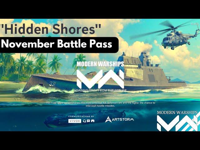 Modern Warships November Battle Pass 2024