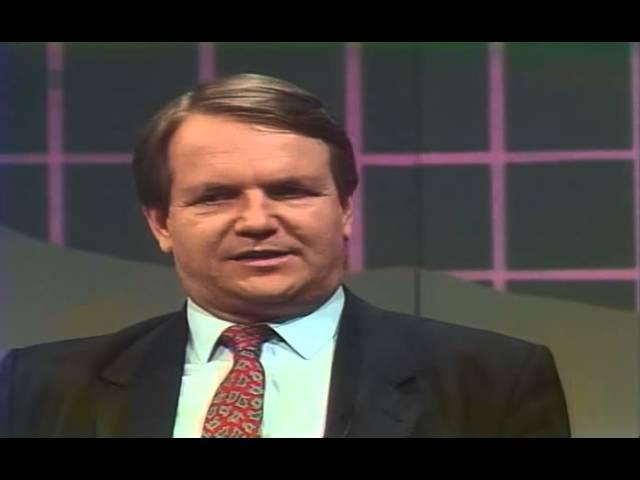 Günther Jauch im Gespräch mit Prediger Reinhard Bonnke 1988