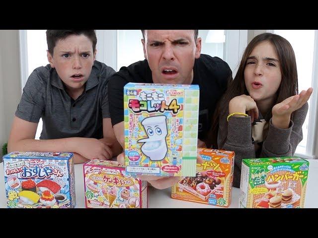 WEIRD JAPANESE CANDY FOOD CHALLENGE!!